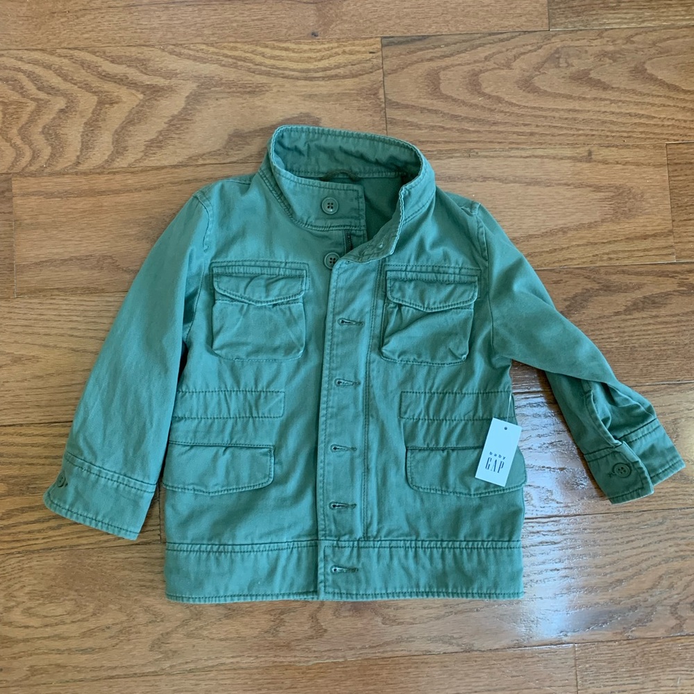 NEW Army Green Military Style Toddler Jacket Fall